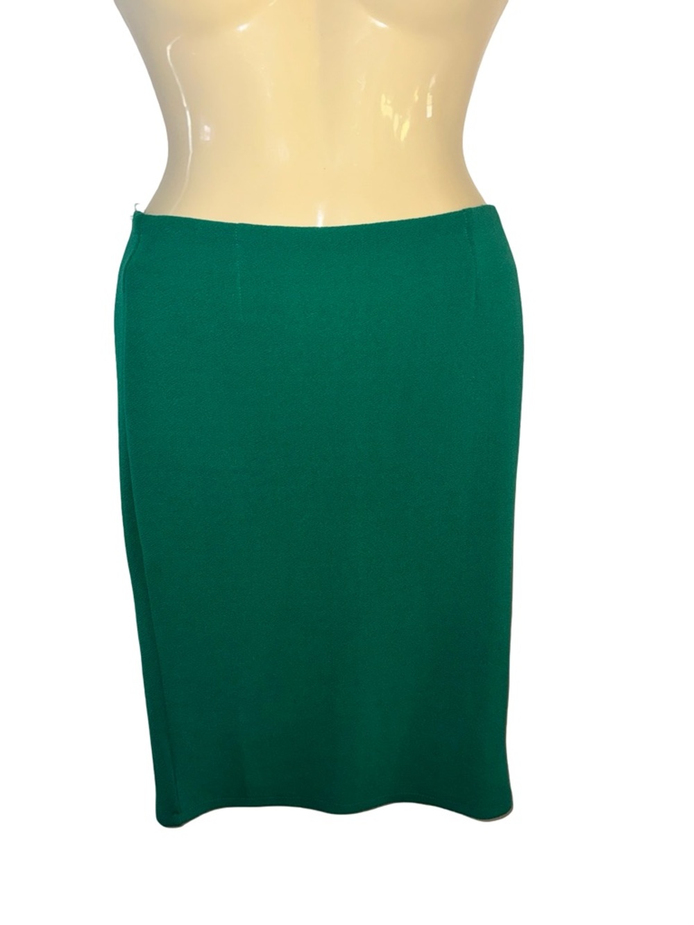Classic Green Pencil Skirt - Elegant Women's Workwear